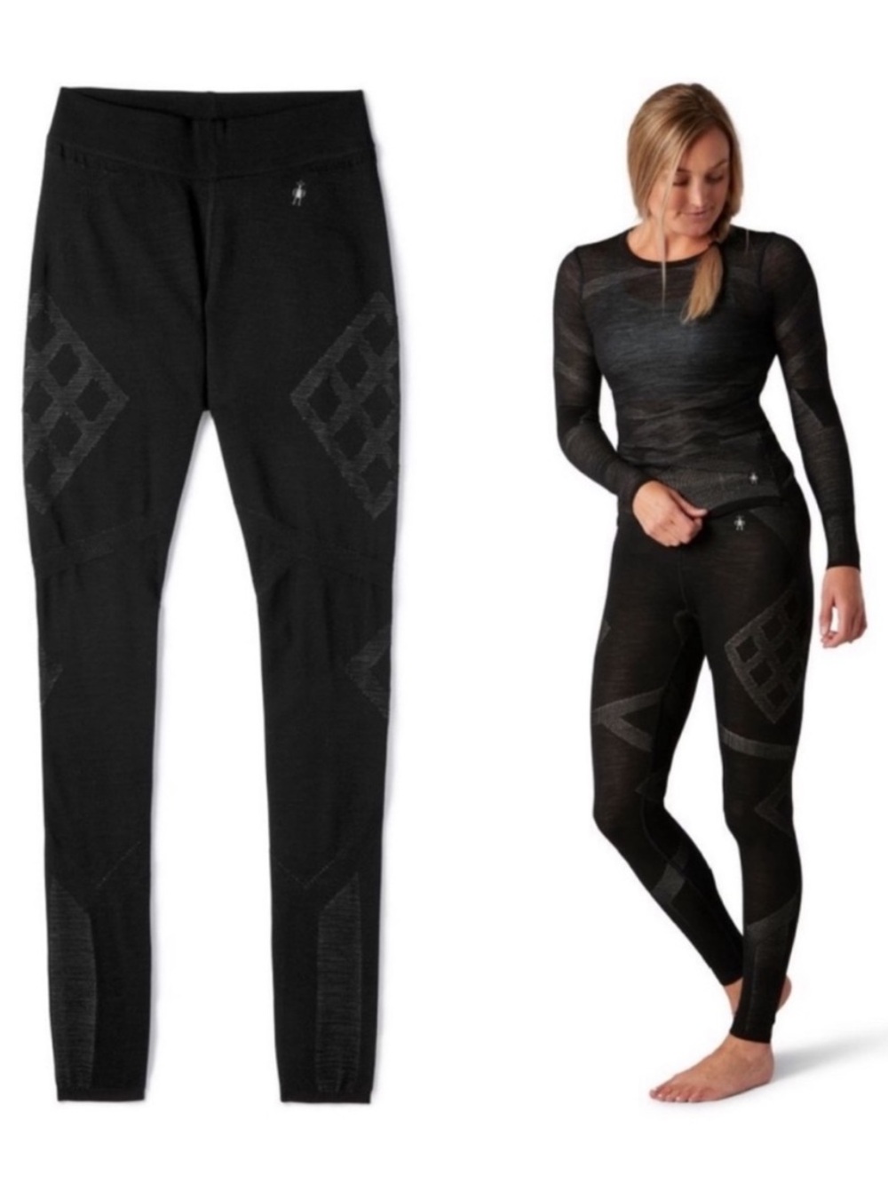 Smartwool Intraknit Merino Thermal Pants Black